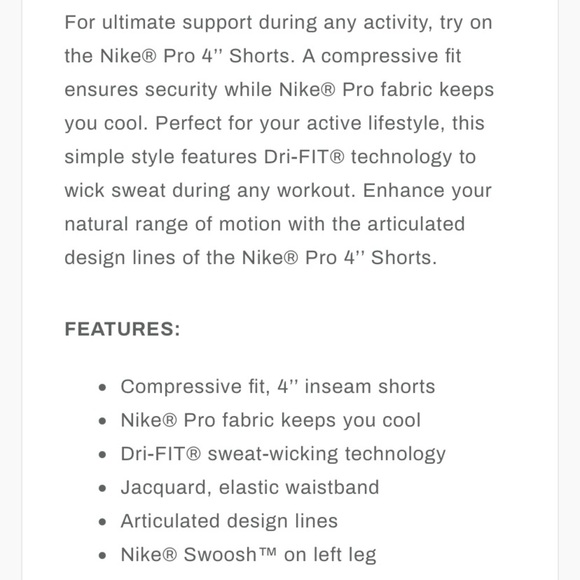 Nike Pro Racer pink and black athletic compression shorts 890222-617 - Picture 12 of 13